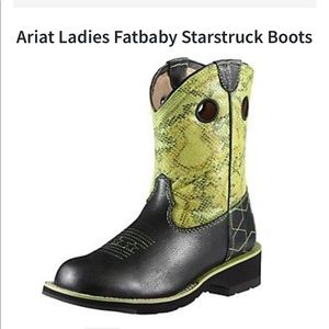 Ariat Ladies Fatbaby Starstruck Boots